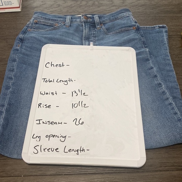 Madewell | Womens Jeans The Perfect Vintage Jean in Finney Wash | 24 - Picture 7 of 14